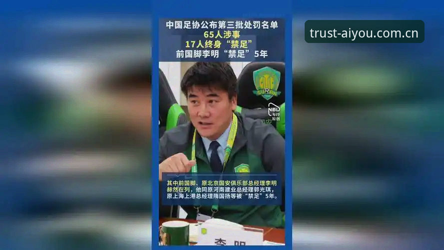 爱游戏娱乐品牌 解读中国足协第三批禁足名单的实用指南——从处罚看足球生态重建